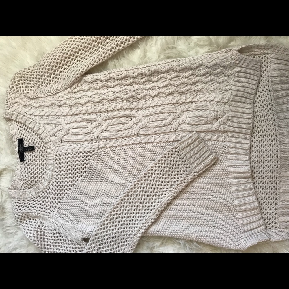 Jessica Simpson Tan Sweater